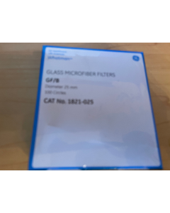 100PC BOX Whatman GF B Glass Fiber Filter Paper 1821 025 25mm microfiber 100