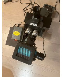 AO American Optical One twenty Microscope 20x 40x 10x Objectives 10x WF power