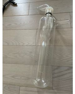 Ace glass bubbler gas saturator dewar 500 ml impringer oil trap cold
