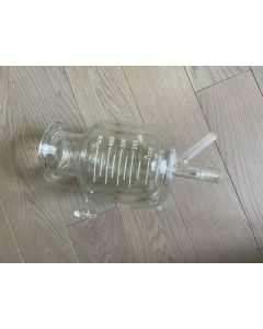 Ace glass reactor 0 5 liter jacketed 500ml process vessel lid 24 40 14 20