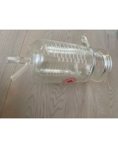Ace glass reactor 1l 1 liter jacketed 1000ml process vessel 24 40 metering