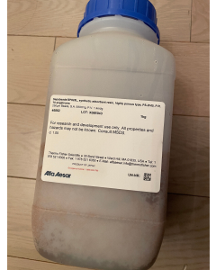 Aesar Superbeads SP825L synthetic adsorbent resin  highly porous type 46882