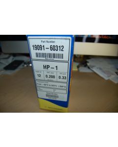Agilent J W Scientific GC column HP 1 19091 60312 gas chromatography opened