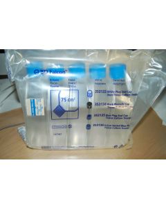 BD Falcon Polystyrene Cell Culture Flasks 75 cm    353135 REF vented cap PS