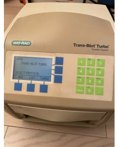 BIO RAD TRANS BLOT TURBO TRANSFER SYSTEM with cassette blotting blotter 690BR z