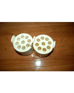 Beckman Coulter Rotor Bucket 8 Place 15ml Tube Adapters  2  hmm