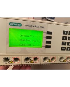 Bio rad biorad powerpac power pac display supply 1000v 1000 volts max packs qws