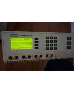 Bio rad biorad powerpac power supply pac display 3000v 3000 volts gel e ph wd