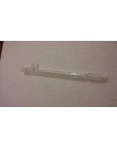 CHEMGLASS Glass 250mm Coil Reflux Spiral Condenser Distillation  24 40 cold fing