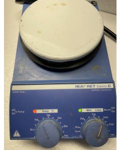 Chemglass analog IKA RET basic C hotplate  stirrer magnetic hot plate safet