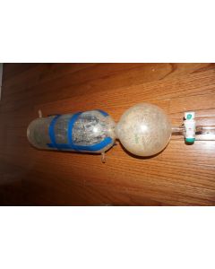 Chemglass glass Dewar condenser dewars ice liquid nitrogen vacuum ace 1000 trap