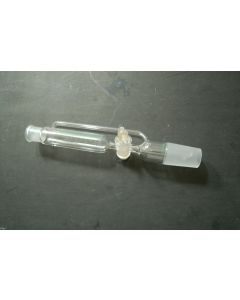 Chemglass glass addition funnel pressure equalizing 25 ml 29 42 valve 19 22 ze