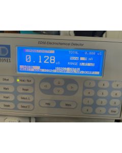 Dionex HPLC electrochemical detector ED50 warranty ED 50