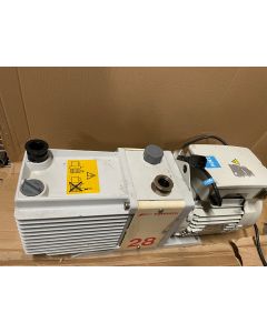 Edwards E2M28 Dual Stage Rotary Vane Vacuum Pump 220 240v oil warranty M28 28 qs