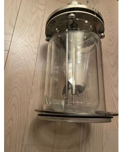 Eppendorf 3L 3 Liter Glass Vessel Bioreactor reactor Q900200 shaft