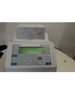 Eppendorf personal mastercycler master PCR cycler 5333 model 96 well plates wax