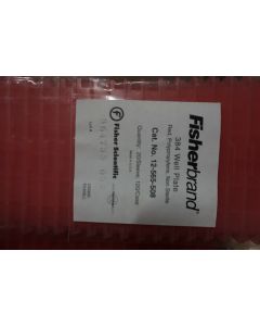 Fisher 384 well plate red 12 565 508 plates 384 well 20 sleeve fisherbrand