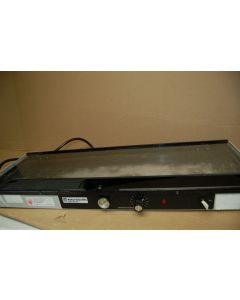 Fisher 77 slide slides warmer warming table dry plate hot heater heat lid