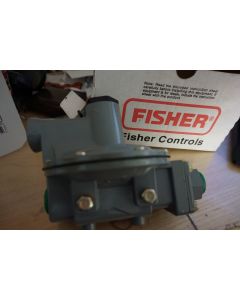 Fisher Controls Regulator R522 4 1 8  NPT 0 50  NPT 9 5 13  WC 1 8 Orifice