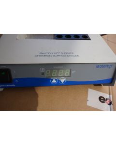 Fisher Isotemp digital heat block dry plate hot dri bath incubator 11 715 145D