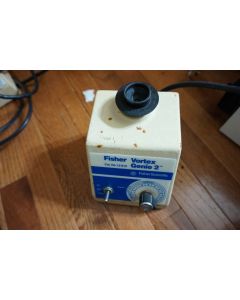 Fisher vortexer vortex shaker mixer used lab rotator mini touch Genie 2 pgnr