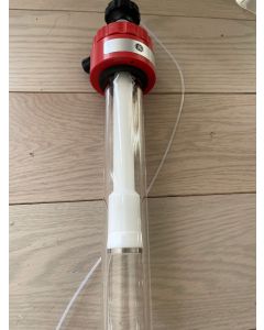 GE Amersham Cytiva XK 26 100 glass Column adapter 26 100 empty thick wall