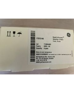 GE adsorber Q 8mm 17372140 Sartorius SARTO BIND S NANO 3ML 3 PK