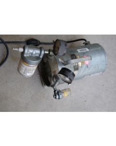 Gast Fisher vacuum pump oilless 1 3 HP  laboratory lab air compressor