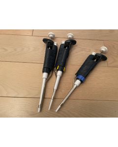 Gilson Pipet pipetman Pipettor pipet set P20 P100 P200 three sqx
