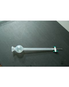 Glass chromatography column LC Chemglass 35 20 preparative 25 cm 12 mm 1cds