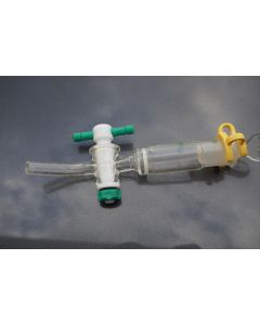 Glass chromatography column LC Chemglass small 5 ml 10 mm iID 14 20