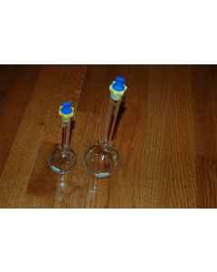 Glass volumetric flask flasks 200 100 ml 100ml Pyrex