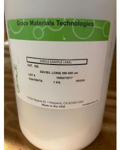 Grace Davisil LC60A chromatography media 200 500 um 150g silica unbonded