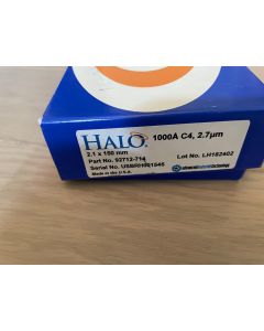 HPLC Column Halo C4 2 7um 2 1x150mm 1000A 92712 714 used