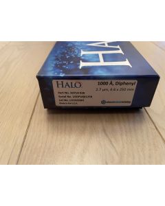 HPLC Column new Halo 1000A Diphenyl 250x4 6 mm 2 7um 92714 926