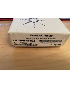 HPLC column Agilent ZORBAX SB AQ  4 6 x 50 mm  5u  846975 914 new opened