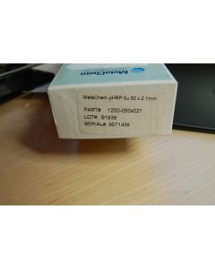 HPLC column Varian Metachem pHRP 5 um 50 mm x 2 1 mm 1200 050x021