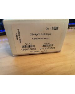 HPLC column Waters XBridge C18 3 5 um 30x4 6 mm  cat no 186003030