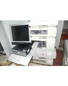 HP Agilent 1100 LC quat pump HPLC detector degasser VWD system Chemstation