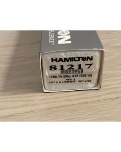 Hamilton 81217 SYRINGE 500 L MODEL  1750TN 22 2  2