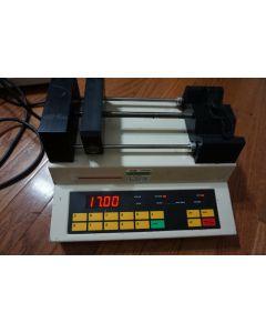 Harvard 55 2222 dual  syringe pump lab laboratory digital control LN 2 unit aq