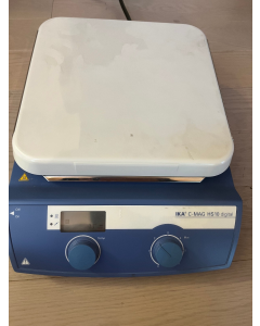 IKA C MAG HS 10 digital stirrer mixer magnetic hotplate pilot prep ceramic 10x10