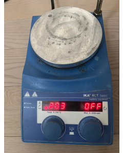 IKA RCT basic hotplate stirrer digital magnetic hot plate heating stirring kc
