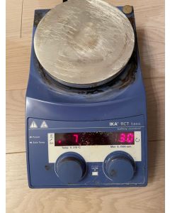 IKA RCT basic safety control hotplate  stirrer digital magnetic hot plate jl