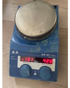 IKA RET basic hotplate  stirrer digital magnetic hot plate safety control y