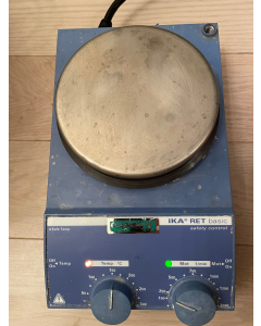 IKA RET basic hotplate  stirrer magnetic hot plate safety control ygn