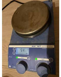 IKA RET hotplate stirrer magnetic hot plate heating control visc db safety
