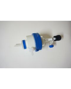 Kontes ultra wire l filter holder filtration cap valve vacuum funnel
