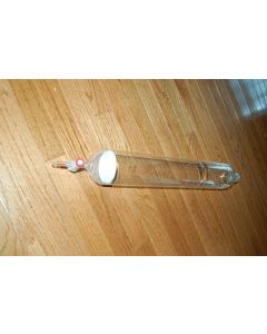 Lab Glass chromatography column LC 29 26 C cm 42 cm 70 mm filter prep preparati