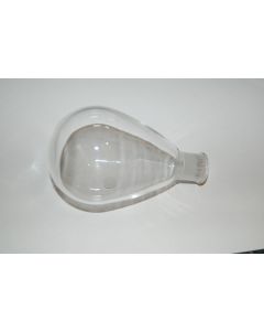 Labglass Glass Pear RB Round Bottom Boiling Flask 19 22 200 ml ground